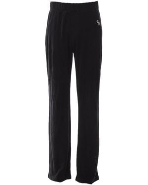 Chrome Hearts Logo Thermal Trousers Chrm1171" - Black