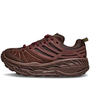 Hoka One One One Stinson Evo Og Tp "Cold Brew Varsity Burgundy" 1166450 Cwv" - Brown