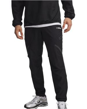 Under Armour Unstoppable Woven Cargo Trousers 6011566 001" - Black