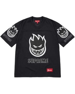 Supreme Spitfire Football Jersey "Ss26 - Black