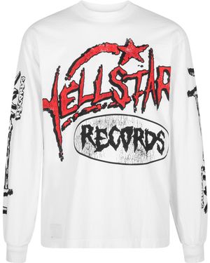 HELLSTAR Records Long Sleeve Hsr023" - Black