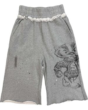 Saint Michael Badgers Long Shorts Sv045" - Black