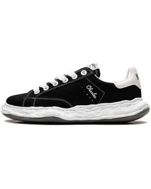 Maison Mihara Yasuhiro Charles Original Sole Low Canvas A12Fw703 Blk" - Black