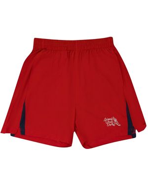 Aimé Leon Dore Wingfoot Performance Shorts "Barbados Cherry" Fw24Wr003 Barbados Cherry" - Red
