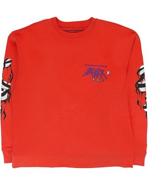 Chrome Hearts Matty Boy Crewneck Sweatshirt Chrm0091" - Red