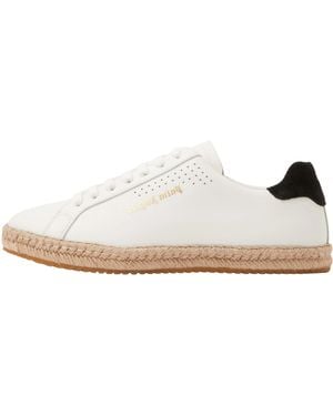 Palm Angels Espadrille Trainers Pmib001S22Lea0010101" - Black