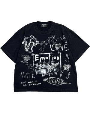 Mixed Emotions Chaos T-Shirt Mixe053" - Black