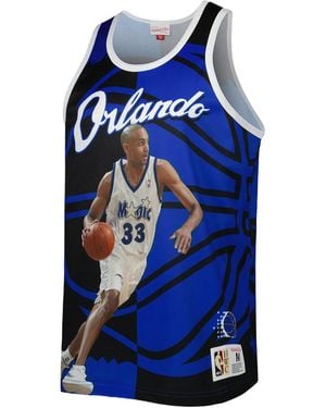 Mitchell & Ness Sublimated Player Tank "Magic Grant Hill" Tmtk3207 Omayyghirybk" - Blue