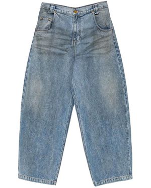 Willy Chavarria Bad Girl Denim Trousers Denim" Mwdpa001 043N 031" - Blue