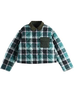 Canada Goose Terra Plaid Jacket 1735W1 9448" - Green