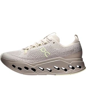 On Shoes Cloudsurfer Max "Pelican Limelight" 3Wf30224729" - Black