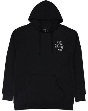 ANTI SOCIAL SOCIAL CLUB Glitter Blinded Hoodie 00657 10004Asscgb Blac" - Black