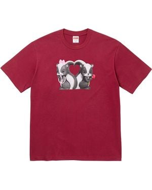 Supreme Skunk T-Shirt "Ss26 - Red