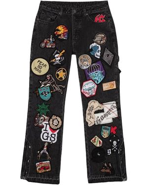 GODSPEED NEW YORK Patchwork Denim Y9Nw59X4" - Black