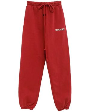 Fear Of God Heavy Fleece Classic Sweatpant "Crimson" 130Ho258391F" - Red