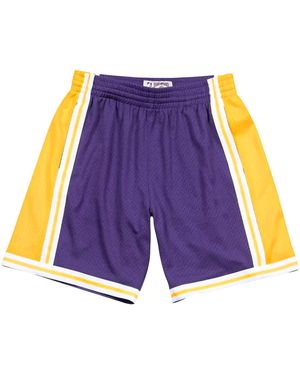 Mitchell & Ness Los Angeles Lakers Swingman Shorts "1984 - Purple