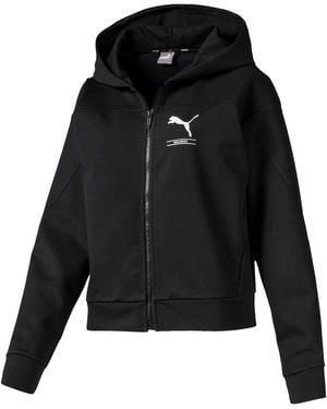 PUMA Nu-Tility Full Zip Hoodie 580398 01" - Black