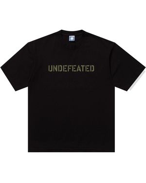 Undefeated Stencil S/S T-Shirt 80692" - Black