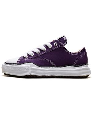 Maison Mihara Yasuhiro Peterson Og Sole Canvas Low A01Fw702 Prp" - Purple