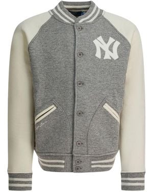 Polo Ralph Lauren Yankees Jacket "Dark Sport Heather" 710982814001" - Black