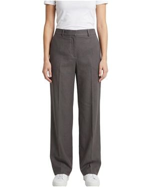 Brunello Cucinelli Relaxed Trousers "Carbone" Brun2130" - Black