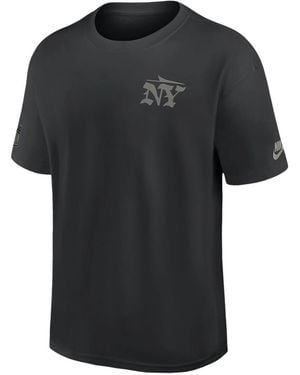 Nike New York Jets Rivalries Collection Essential Max90 Nfl T-Shirt 01Ay00A72 Z9U" - Black