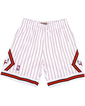 Mitchell & Ness Reload Swingman Shorts "Nba Chicago Bulls 1955" Smshcp19266 Cbuwhit95" - Black