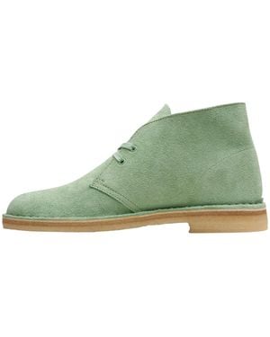 Clarks Desert Boot "Light Suede" 26171745" - Green