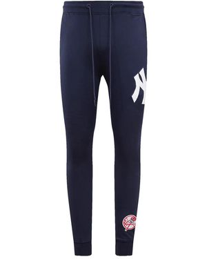 Pro Standard Mlb New York Yankees Classic Joggers "Midnight" Lny431153 Mdn" - Black