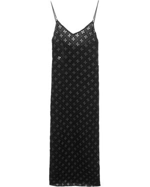 Chrome Hearts Velvet Gown Chrm0405" - Black