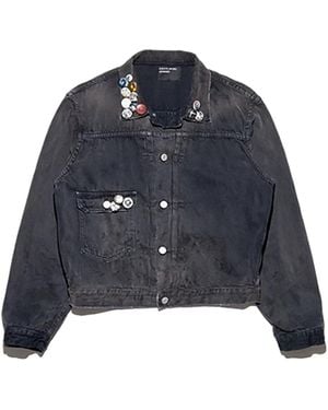 Enfants Riches Deprimes Type Vii Jacket Pin Assemblage 30524" - Black