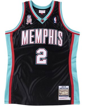 Mitchell & Ness Authentic Jersey "Nba Vancouver Grizzlies 01-02 Jason Williams" Ajy4Gs18460 Mgrblck01Jwi" - Black