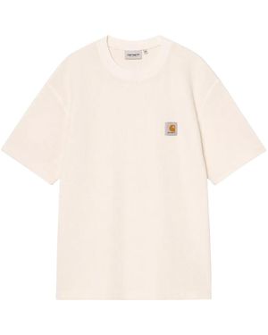 Carhartt Short-Sleeve Nelson Waffle T-Shirt "Garment Dyed - Black