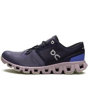 On Shoes Cloud X 3 "Midnight Heron" 60.98689" - Blue
