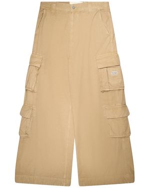 ERL Cargo Woven Trousers 12P005 Bei" - Black