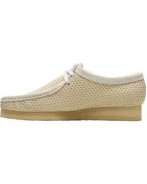 Clarks Wallabee "Off Mesh" 26175849" - Black
