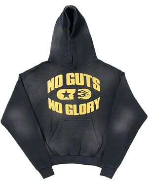 HELLSTAR No Guts No Glory Hoodie 9357 1Fw230106Ngngh Wash" - Black