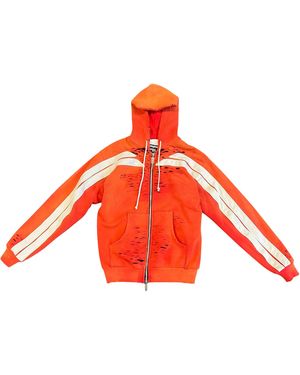 RIVINGTON Apocrypha Pious Zip-Up Hoodie Apoc Zh44" - Red
