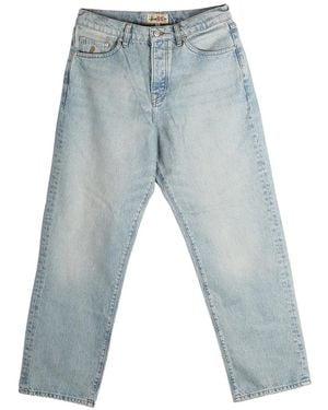 Stussy Big Ol Denim High Waisted Jean "Liwa Light Wash" 116599 Liwa" - Black