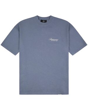 Represent Owners Club Script T-Shirt "Dusty" Ocm41201 08" - Blue