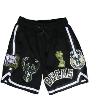 Pro Standard Milwaukee Bucks 2021 Nba Finals Champions Pro Team Shorts Bmb353161 Blk" - Black