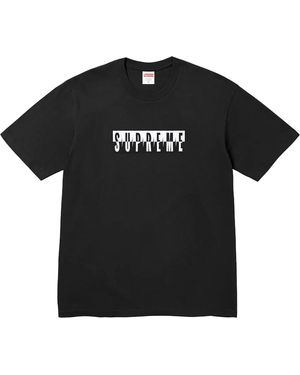 Supreme Split T-Shirt "Fw25 - Black
