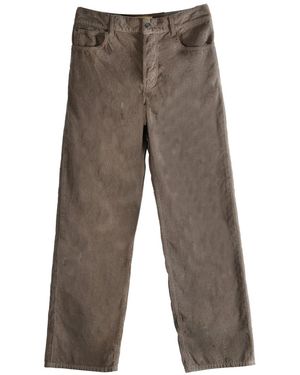 The Row Rossen Pant "Mud Mud" 1253-W3724 Mud" - Black
