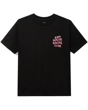ANTI SOCIAL SOCIAL CLUB Sprinkling Tears T-Shirt Assc037" - Black