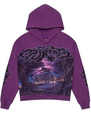 GODSPEED NEW YORK Bmx Hoodie Gs059" - Purple