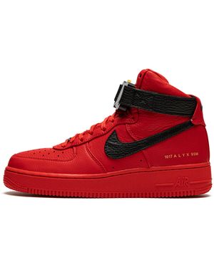 Nike Air Force 1 Hi "1017 Alyx 9Sm" Cq4018 601" - Red