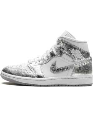 Nike Air 1 Mid Se "Metallic" Fn5031 100" - Grey