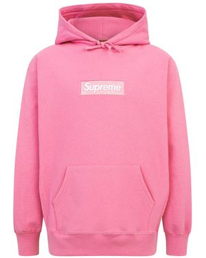 Supreme Box Logo Hoodie "Fw21" Su11222" - Pink