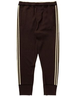 adidas Wales Bonner Statement Knit Trousers "Dark" In5952" - Black