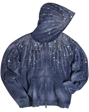 BIRTH OF ROYAL CHILD 20K Steller Diamond Hoodie Bc25Awha01" - Blue